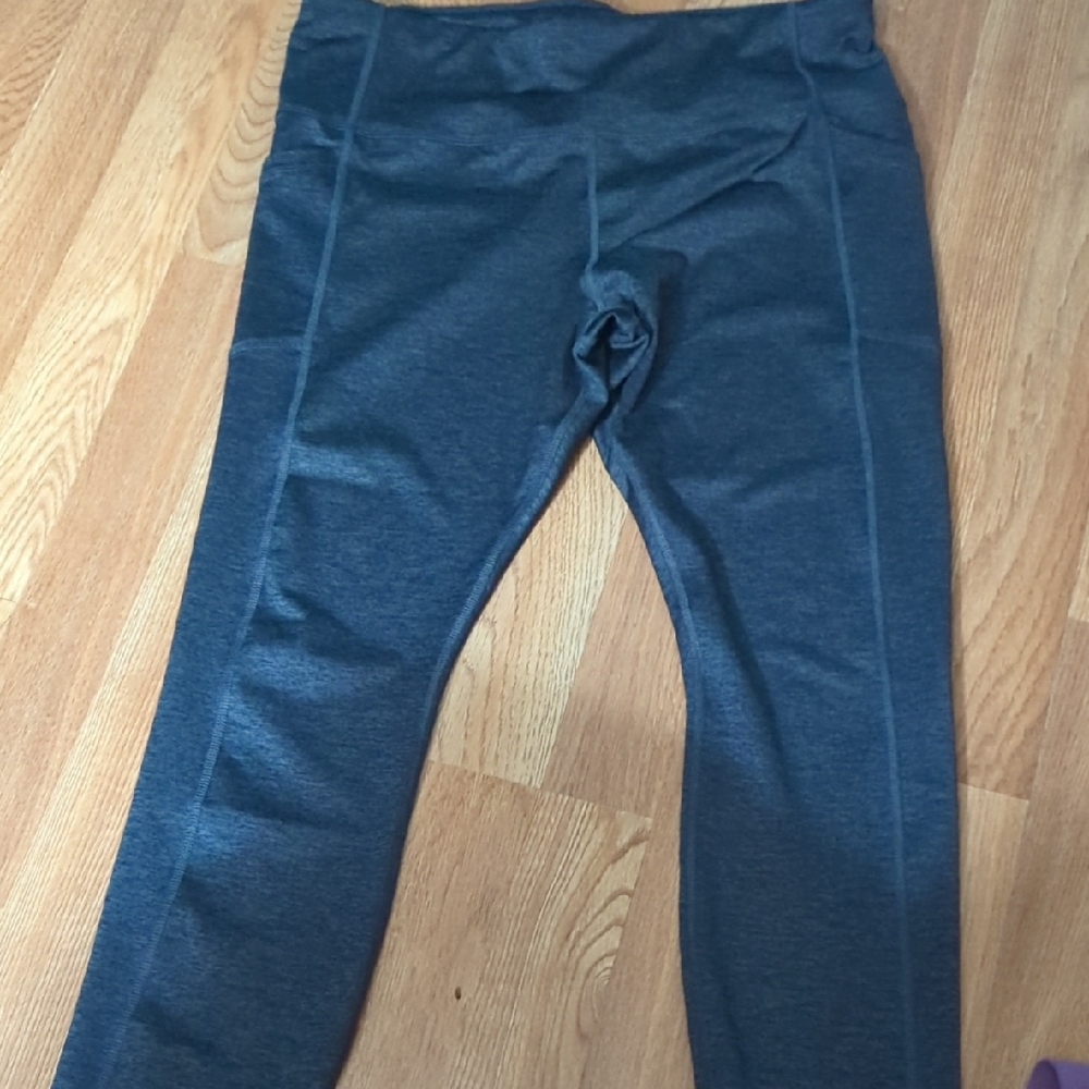 Avia Charcoal Womens Leggings